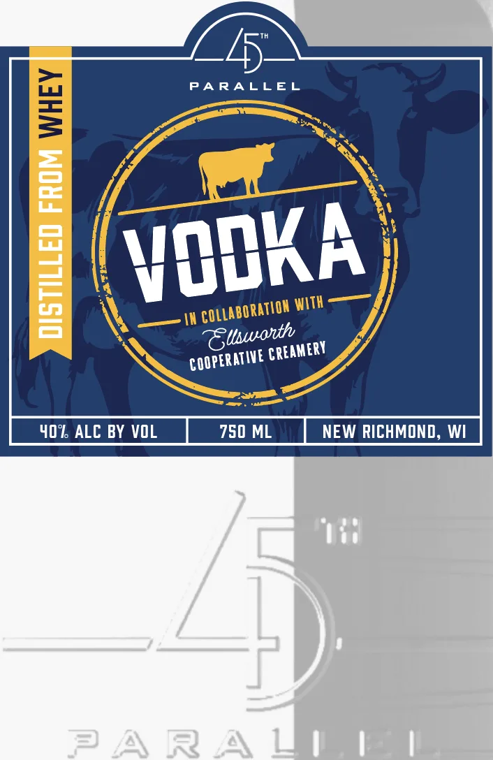 45th Parallel Whey label