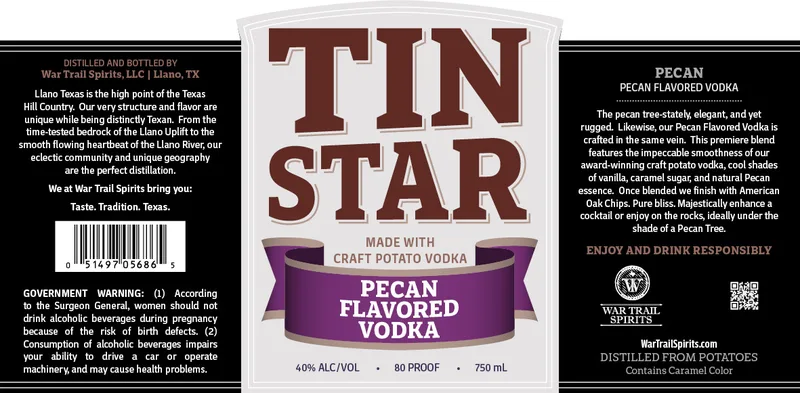 Tin Star label