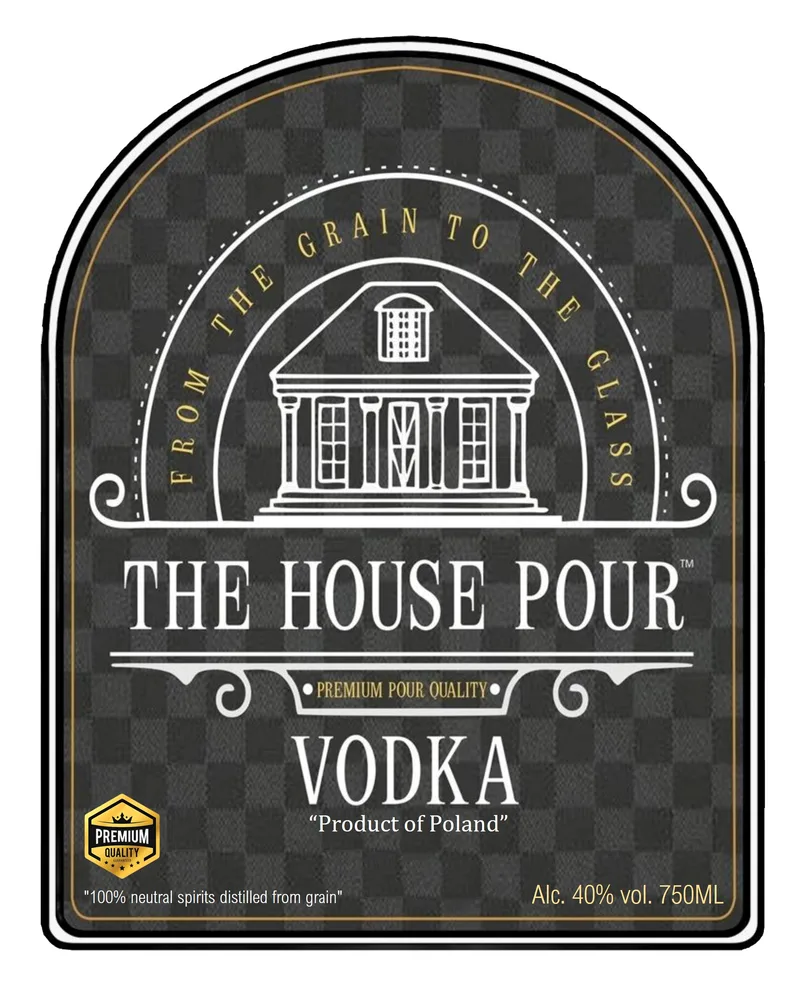 The House Pour Vodka