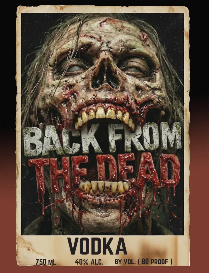 Back From The Dead label