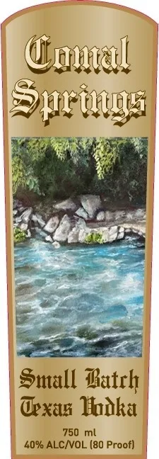 Comal Springs Vodka
