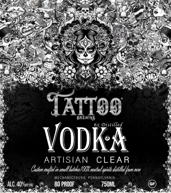 Tattoo Brewing label