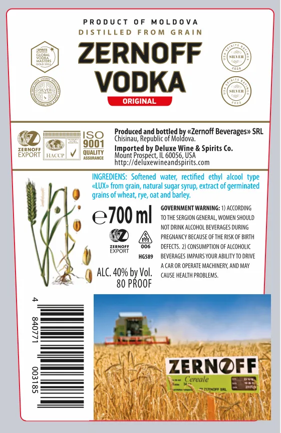 Zernoff label