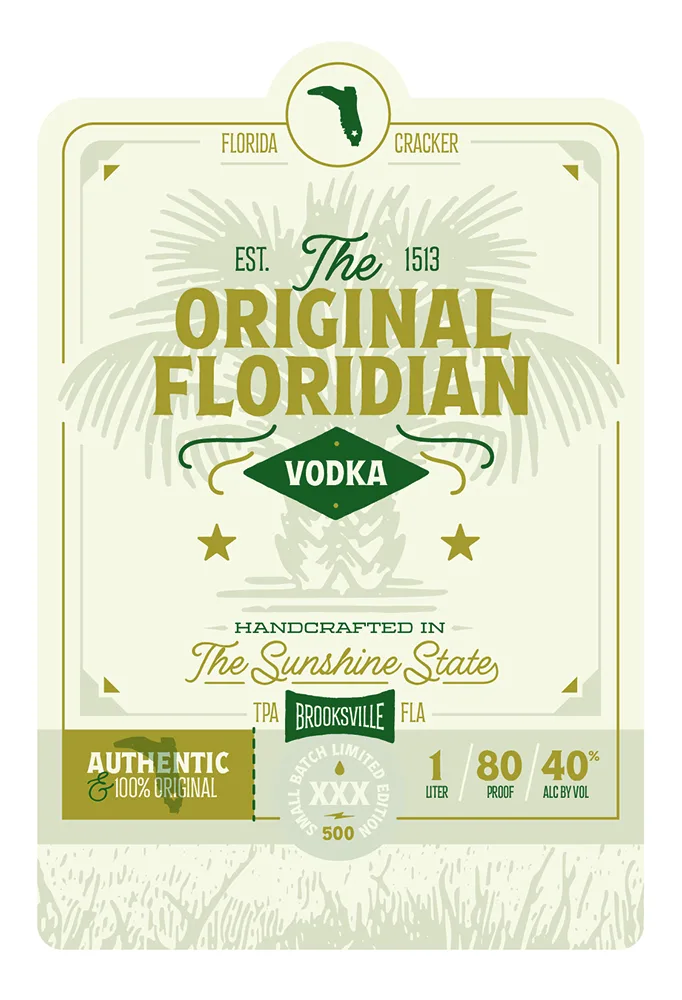 The Original Floridian label