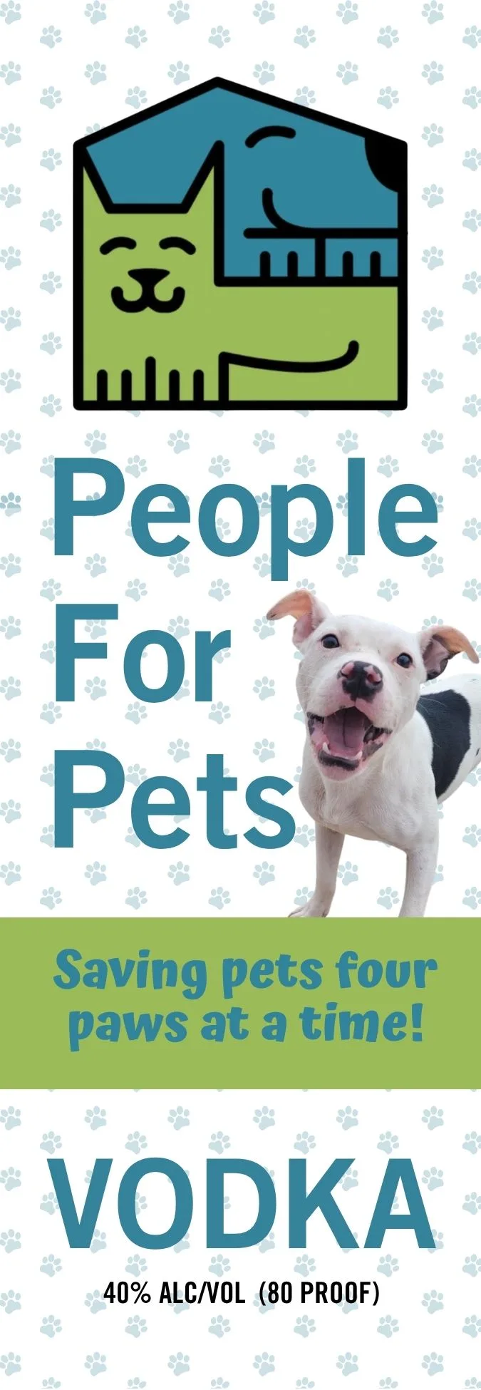 People For Pets label