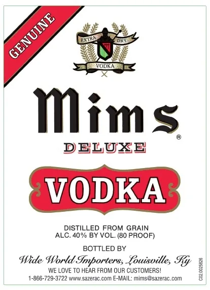 Mims label