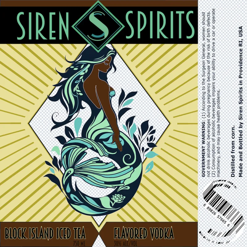 Siren Spirits label