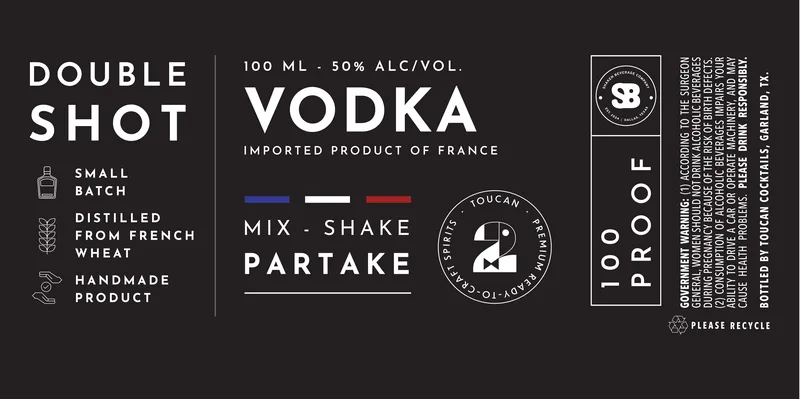 Vodka 100 Proof Up Usb
