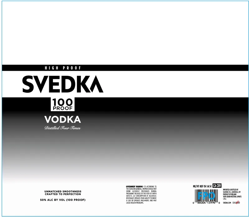 Vodka 100 Proof Up Usb