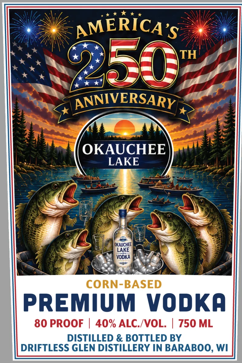 Okauchee Lake label
