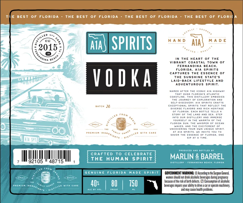 Vodka 80-89 Proof