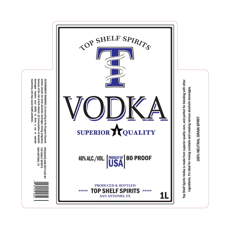 Vodka 80-89 Proof