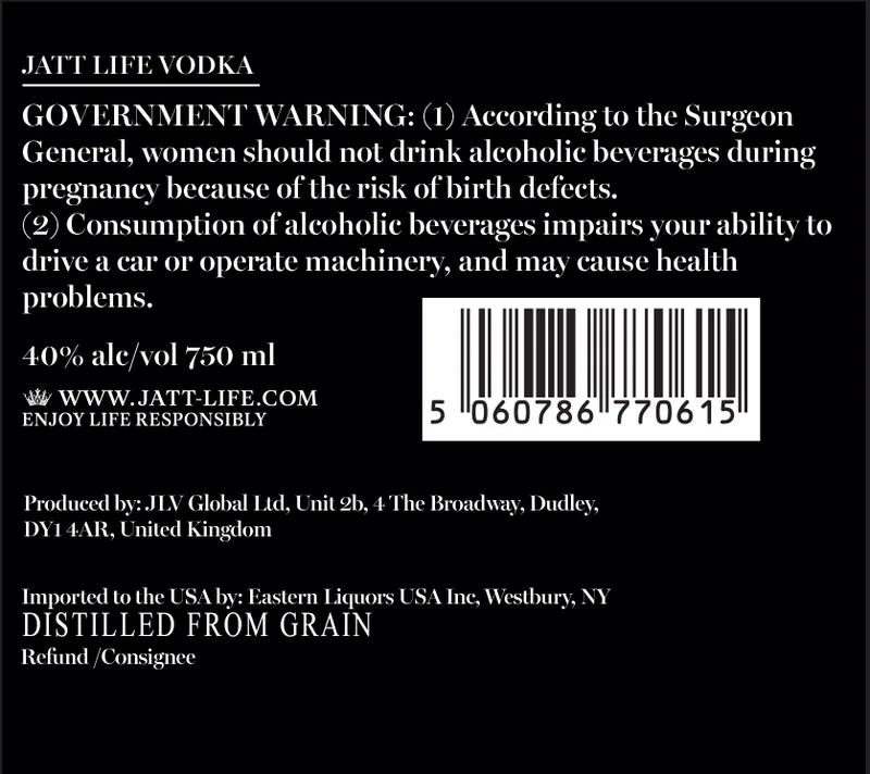 Vodka 80-89 Proof Fb