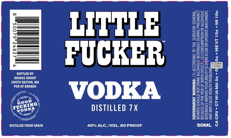 Little Fucker label