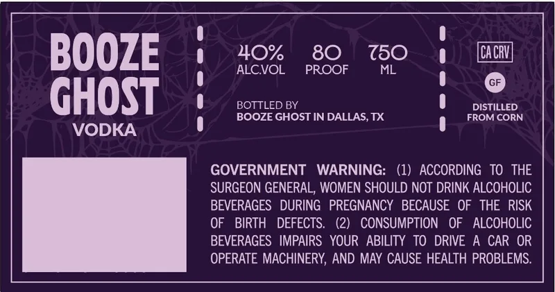 Booze Ghost Vodka
