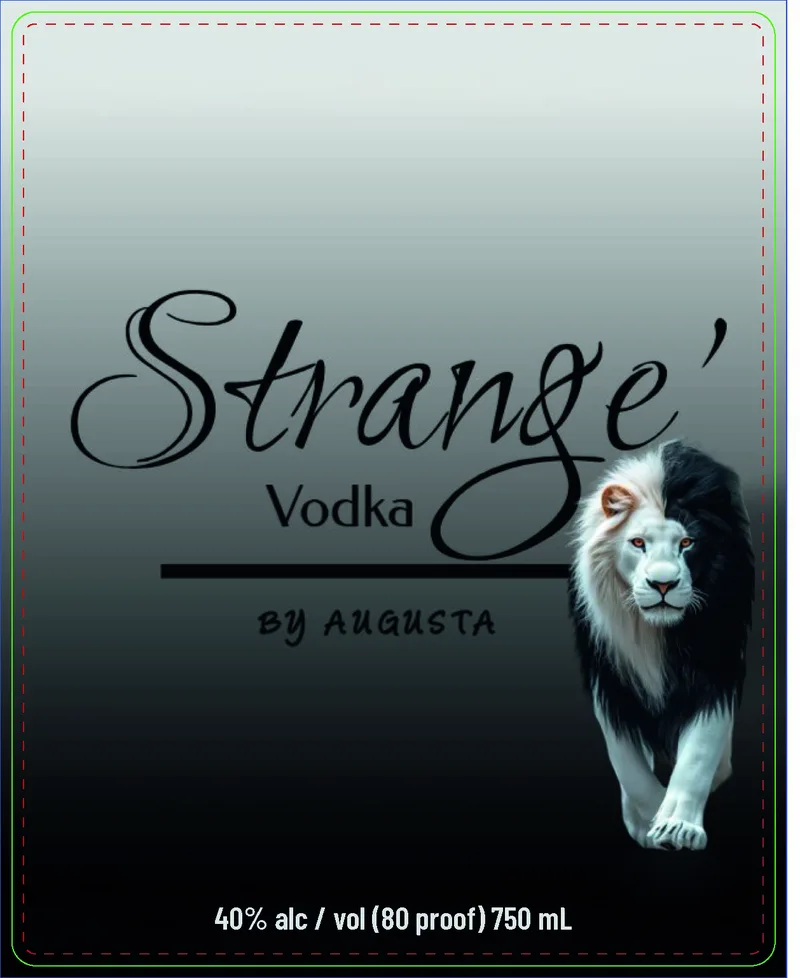 Strange label
