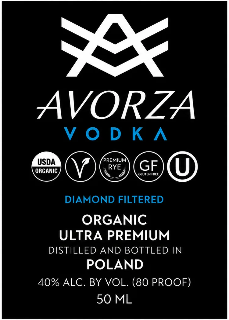 Avorza Diamond Filtered label
