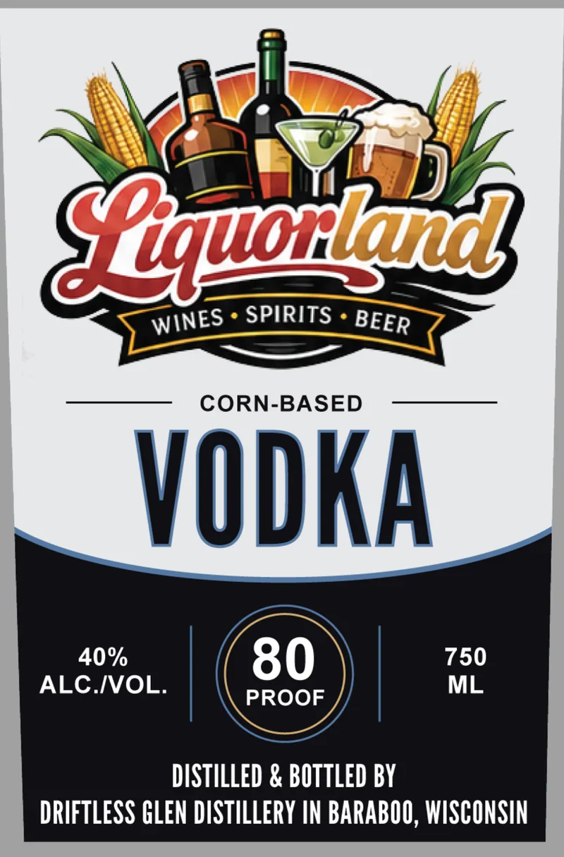 Liquorland label