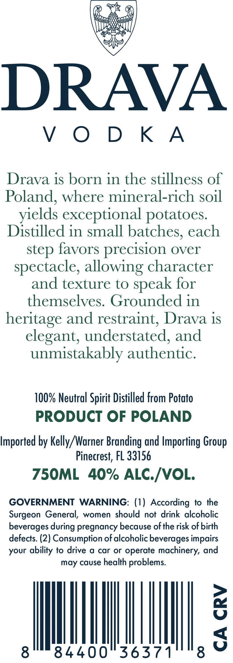 Drava label