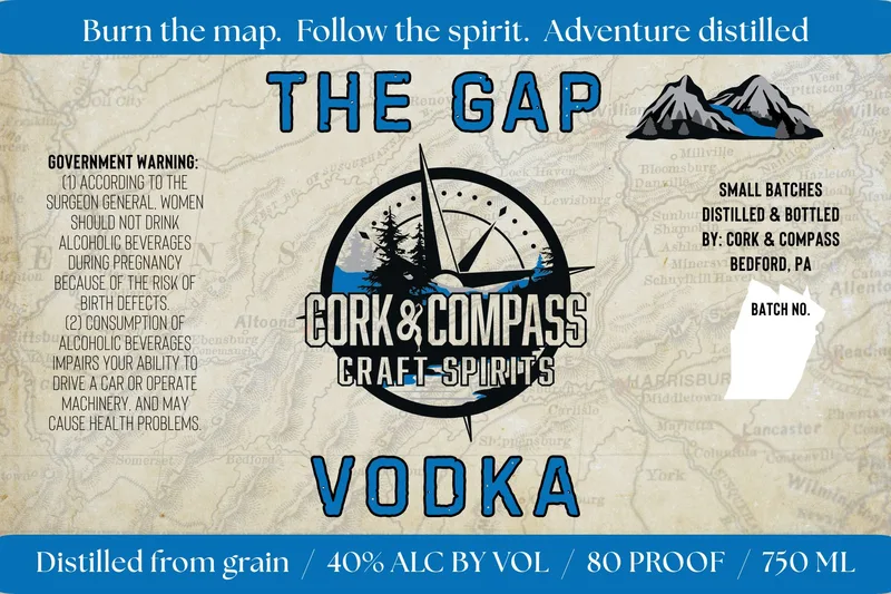 Cork & Compass The Gap label