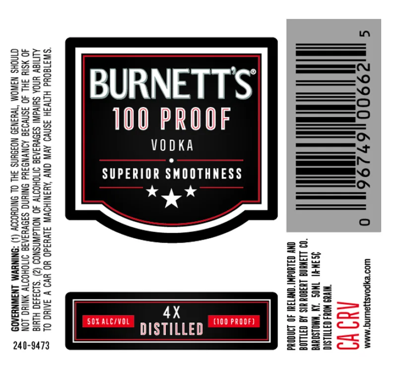 Vodka 100 Proof Up Usb