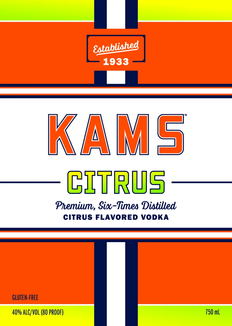 Kams Citrus label