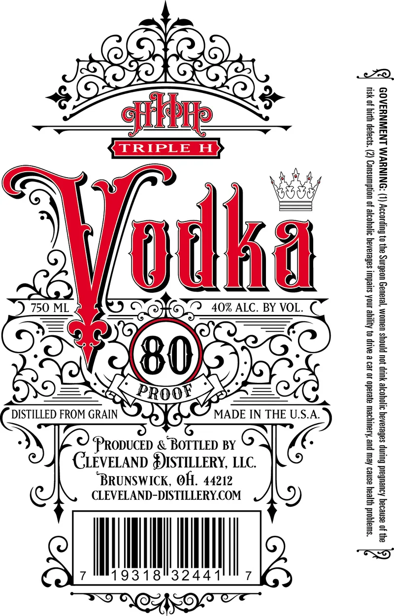 Triple H Vodka