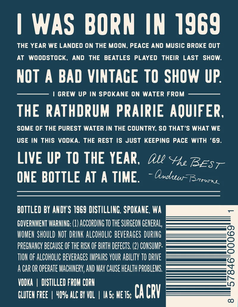 Vodka 80-89 Proof