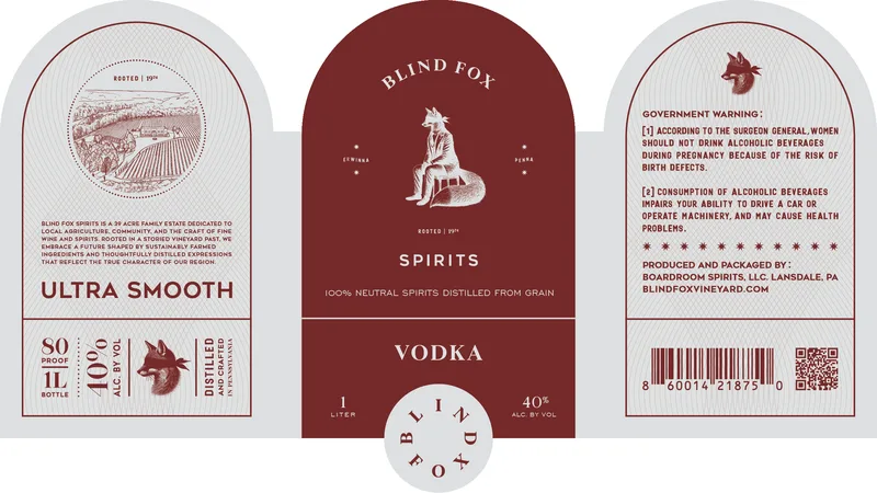 Vodka 80-89 Proof