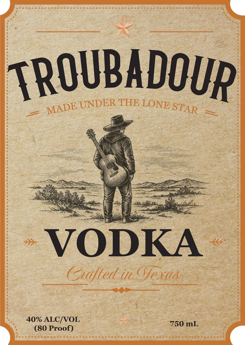 Troubadour Vodka