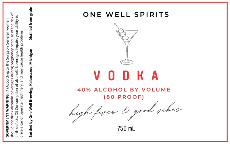 Vodka 80-89 Proof