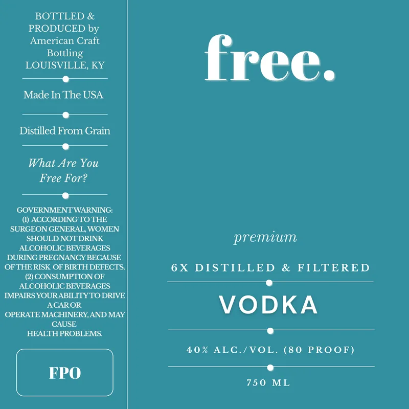 Free. label