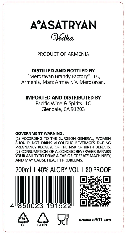 A.asatryan label