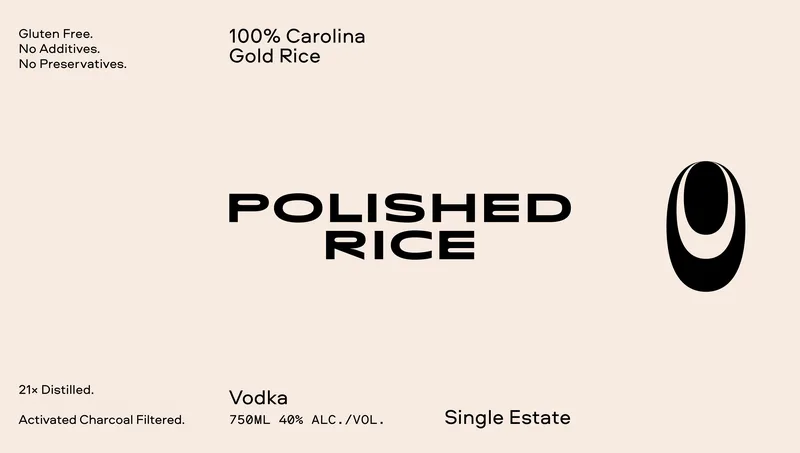 Polished Rice label
