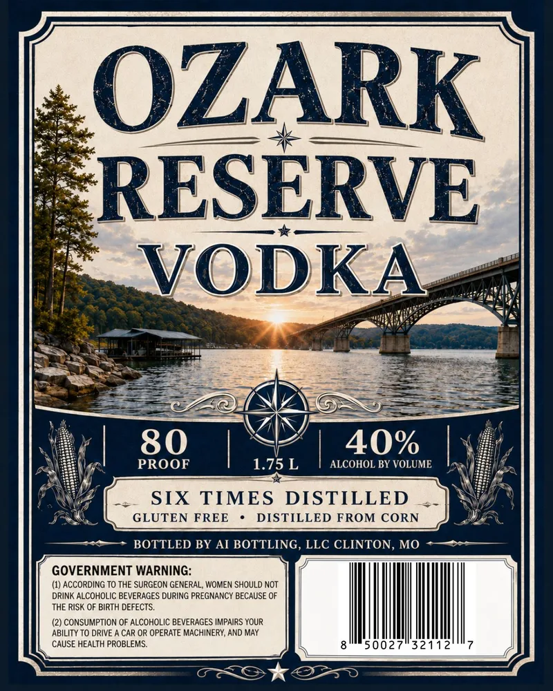 Ozark Reserve label