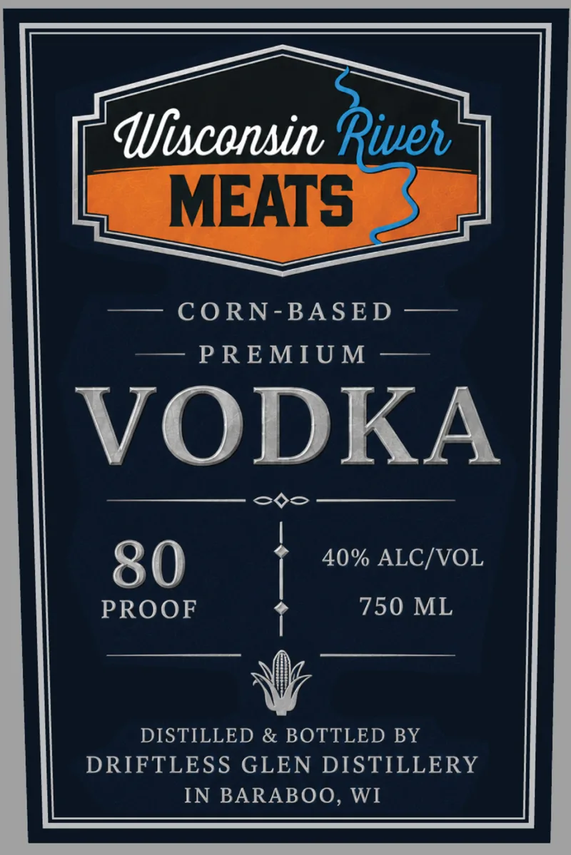 Wisconsin River Meats label