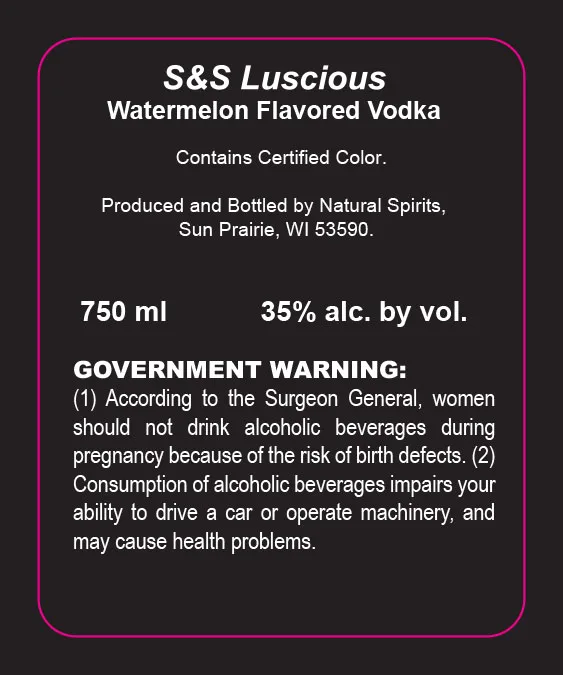 S&S LUSCIOUS WATERMELON