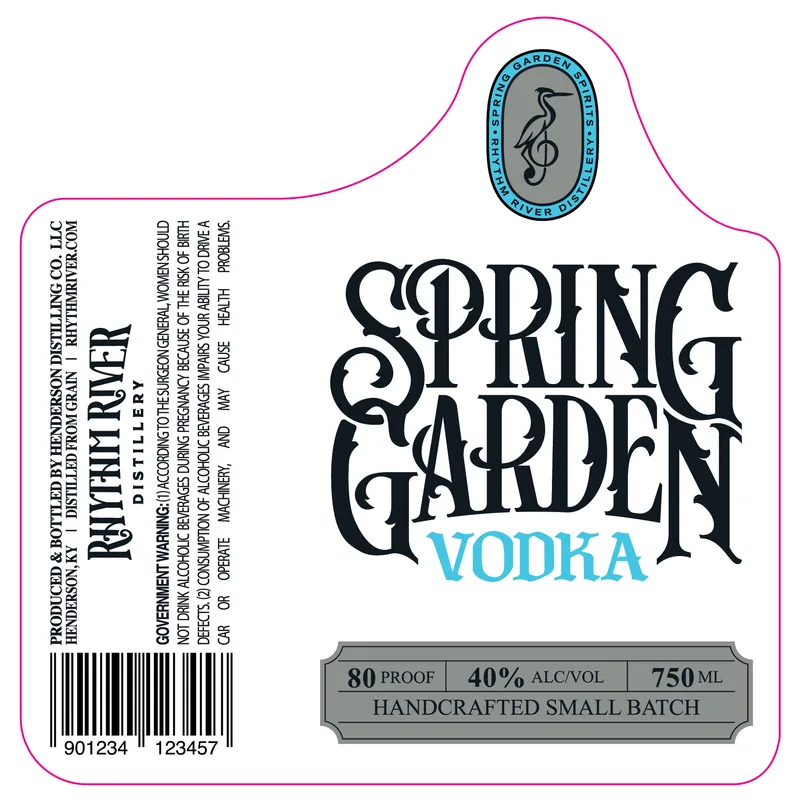 Spring Garden label