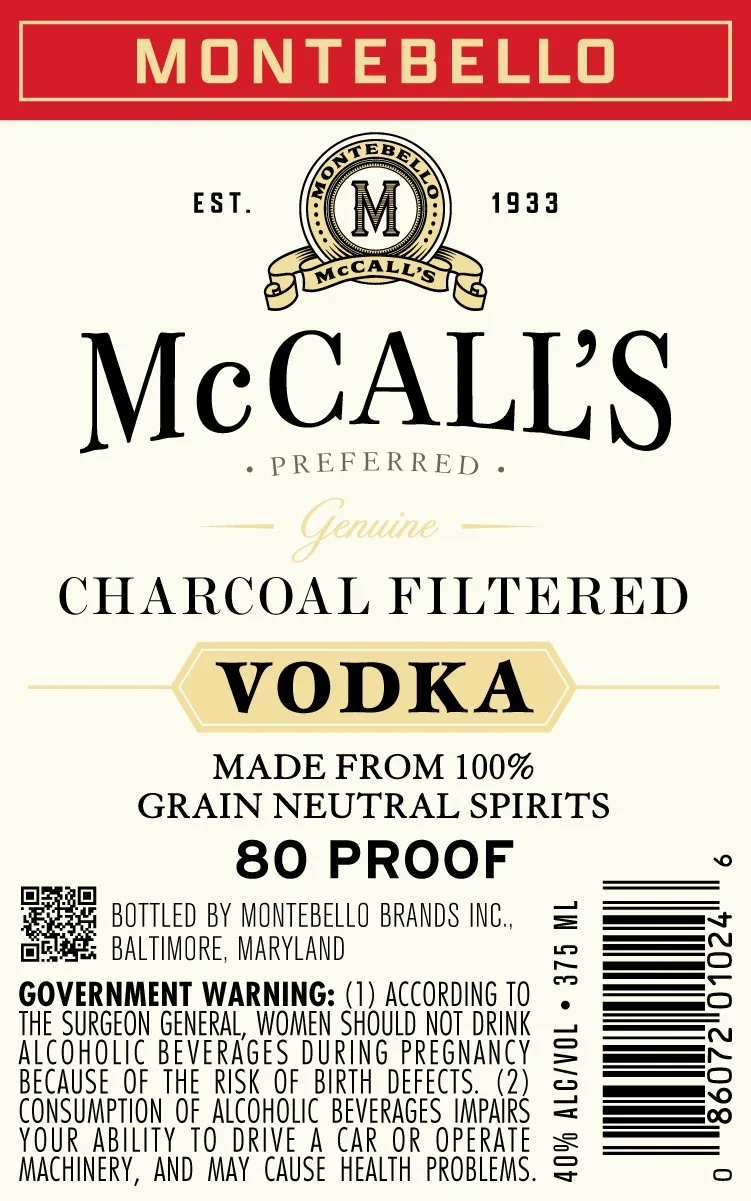 Vodka 80-89 Proof