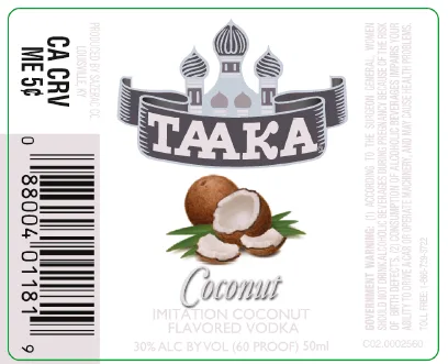 Taaka Vanilla label