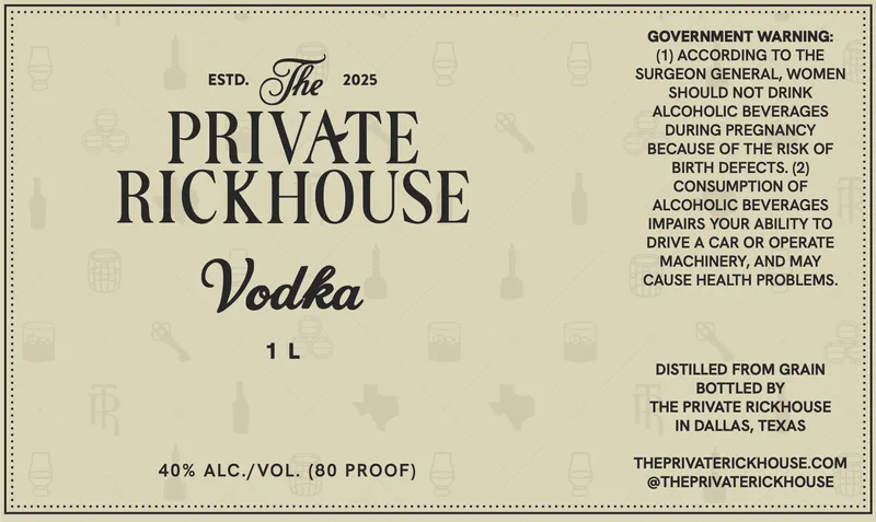 The Private Rickhouse label