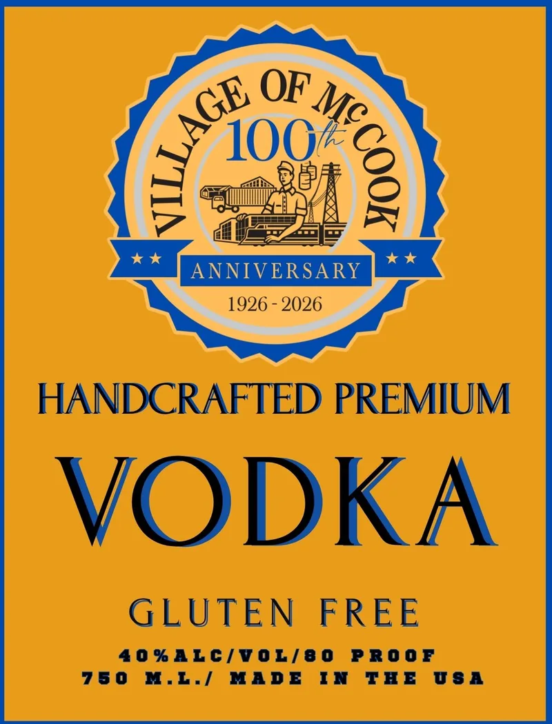 Village Of Mccook label