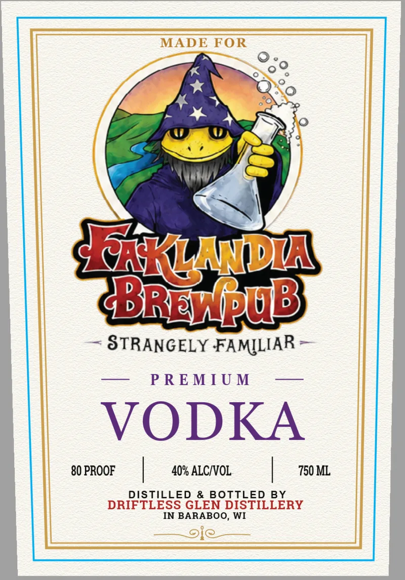 Faklandia Brewpub label