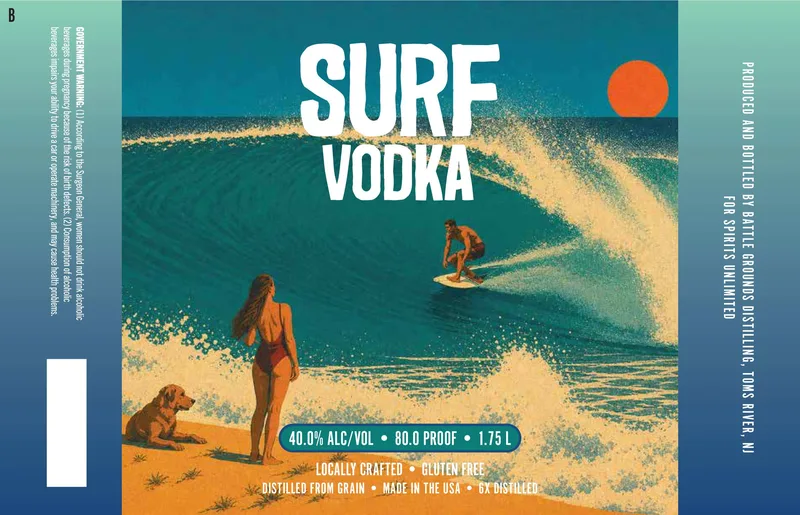 Surf label