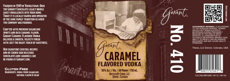 Gorant Caramel Flavored Vodka