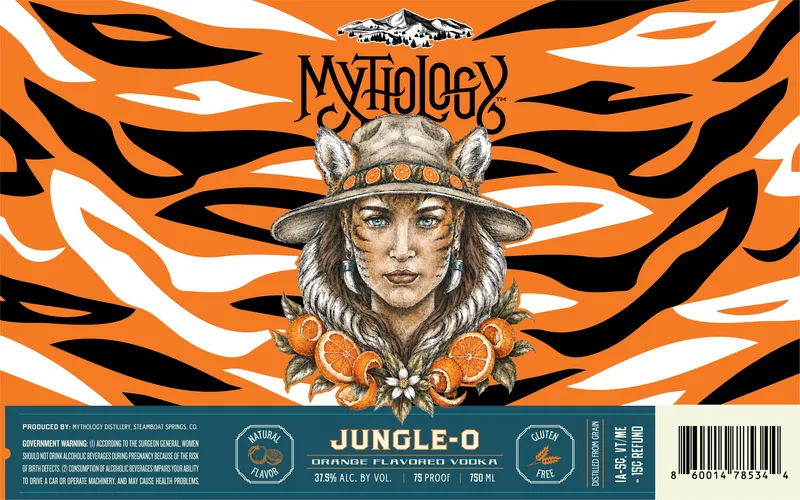 Mythology Jungle-O label