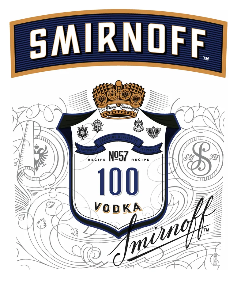 Smirnoff label